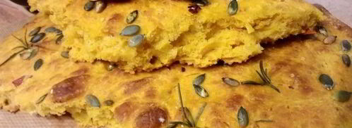 тыквенная фокачча. Шаг 11