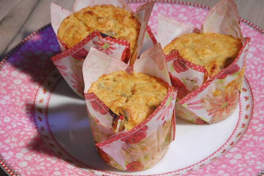 Рецепт чечевичных маффинов с семечками и миндалем