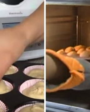 Клубничные маффины