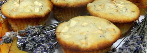 лавандово-яблочные маффины. Шаг 9