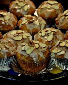 Лимонно-миндальные маффины