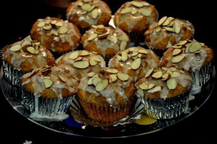 Рецепт лимонно-миндальных маффины
