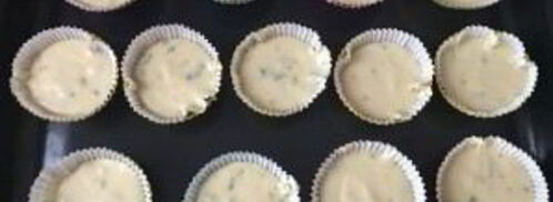 лимонно-мятные маффины на сметане. Шаг 6