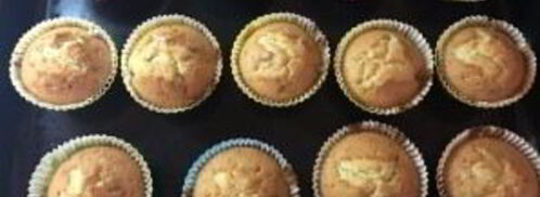 лимонно-мятные маффины на сметане. Шаг 7