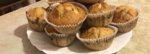 лимонно-мятные маффины на сметане. Шаг 8