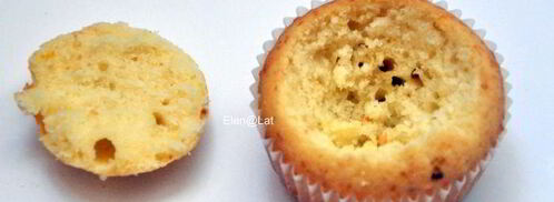 лимонные маффины с курдом и меренгой. Шаг 4