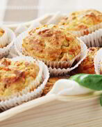 Маффины куриные с сыром