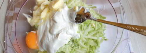 маффины с кабачком и сыром. Шаг 6