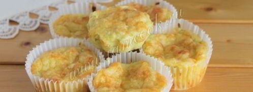 маффины с кабачком и сыром. Шаг 10