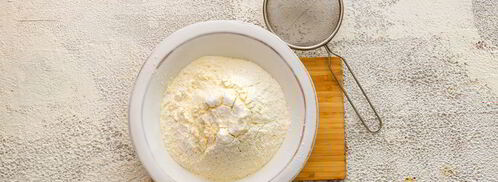 маффины с малиной и творожно-лаймовой начинкой. Шаг 4