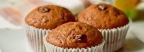 маффины с шоколадной крошкой. Шаг 5