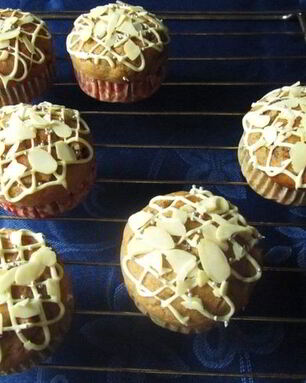 Маффины с сушеной клюквой