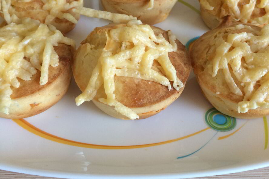 Рецепт маффинов с сыром