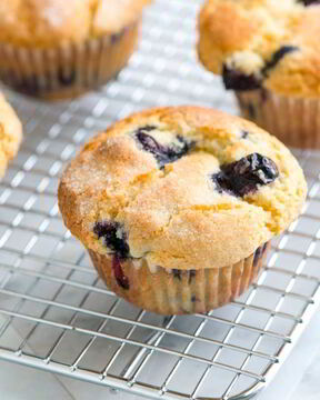 Маффины с ягодами