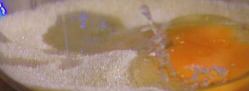 маффины с замороженной черникой и миндалем. Шаг 7