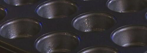 маффины с замороженной черникой и миндалем. Шаг 10