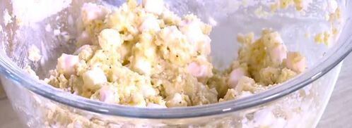 маффины с зефиром и малиной. Шаг 8