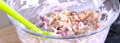 маффины с зефиром и малиной. Шаг 9