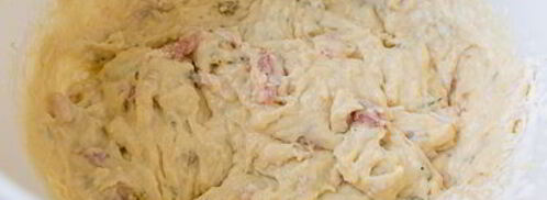 несладкие маффины с оливками и беконом. Шаг 9