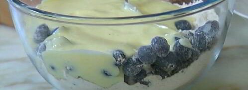 пряные маффины с голубикой и миндалем. Шаг 9