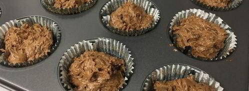 шоколадные маффины. Шаг 8