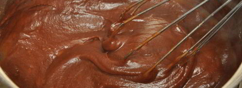 шоколадные заварные маффины. Шаг 4