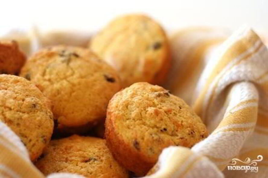 Рецепт цитрусовых маффинов со смородиной