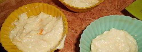 творожные маффины с тыквой. Шаг 4