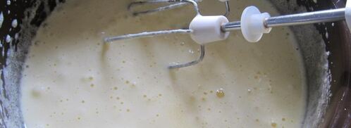 классический манник на молоке. Шаг 3