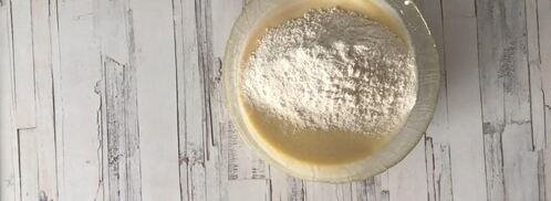 манник без молока на сметане. Шаг 6