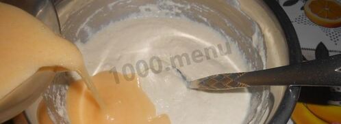 манник на кефире без муки. Шаг 7