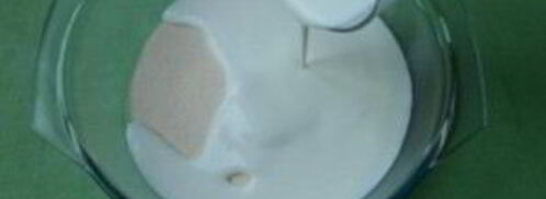 манник на кефире простой. Шаг 3