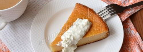 манник на кефире с творогом. Шаг 10