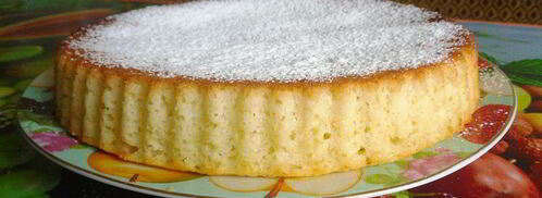 манник на кефире с яблоками. Шаг 6