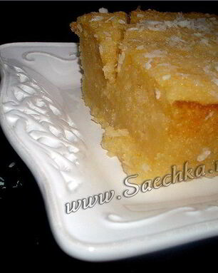 Манник на ряженке с тыквой