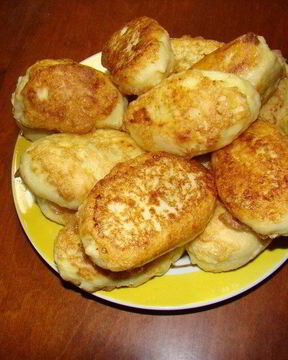 Манник на сковороде