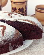 Манник с шоколадом и какао