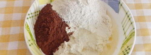 манник с шоколадом и какао. Шаг 9