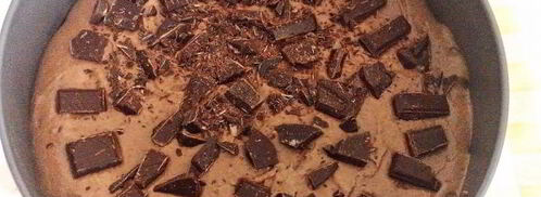 манник с шоколадом и какао. Шаг 10