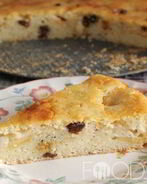 Манник с яблоками