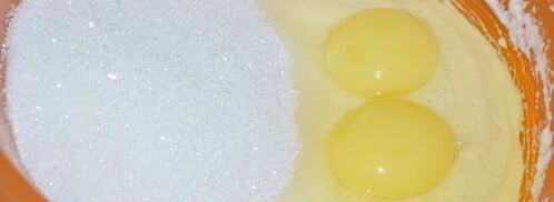 манник с яблоком. Шаг 3