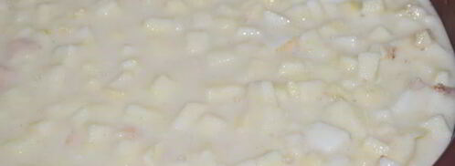 манник с яблоком. Шаг 5