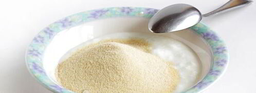 манник шоколадный с финиками и миндалем. Шаг 4