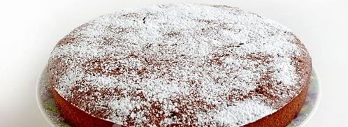 манник шоколадный с финиками и миндалем. Шаг 11