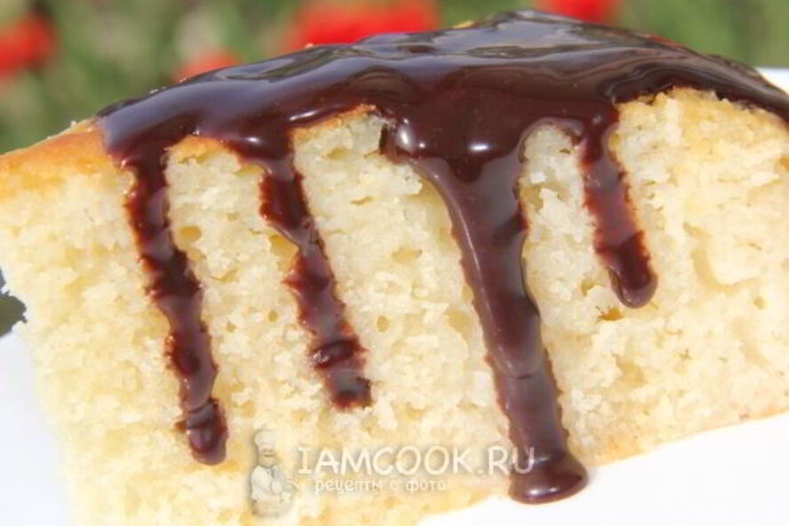 Рецепт манника стаканник в сливочной заливке