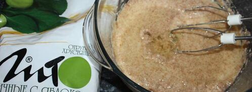 постный манник с отрубями. Шаг 5