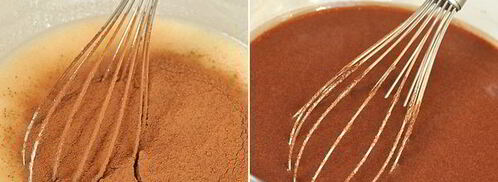 постный шоколадный манник. Шаг 6