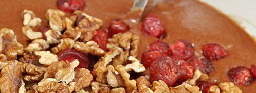 постный шоколадный манник. Шаг 8