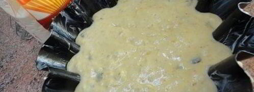 цитрусовый манник с финиками. Шаг 8