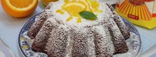 цитрусовый манник с финиками. Шаг 10